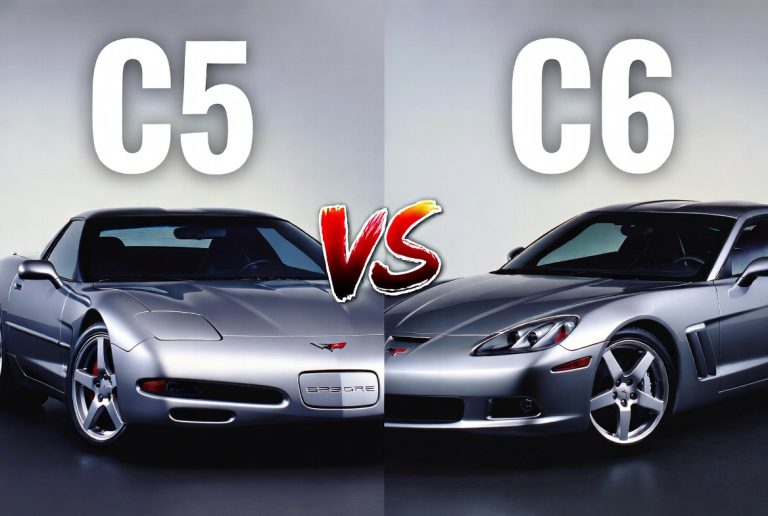 C5 vs C6 Corvette