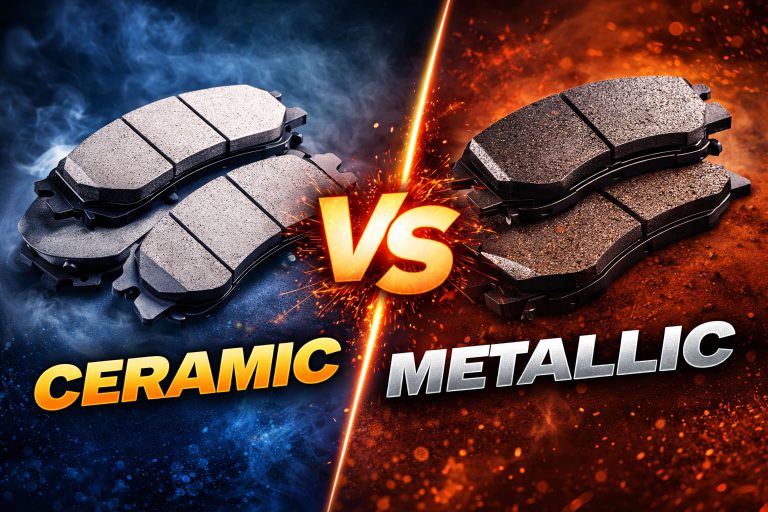 Ceramic vs Metallic Brake Pads
