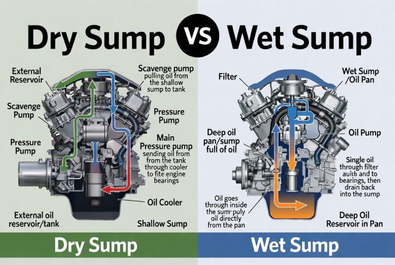 Dry Sump vs Wet Sump