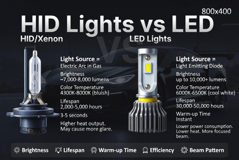 HID Lights vs LED
