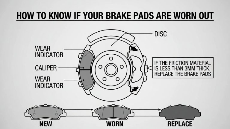 how to know if brake pads are worn