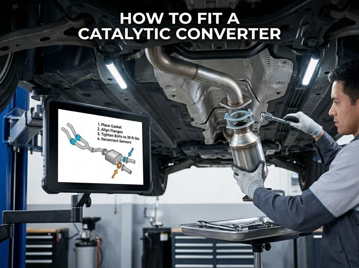 How to Fit a Catalytic Converter