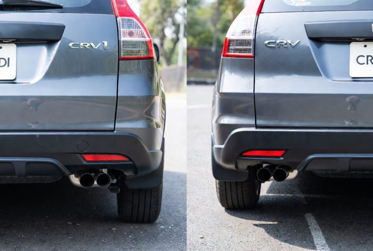 CRV RD1 Exhaust System Auto Vs Manual