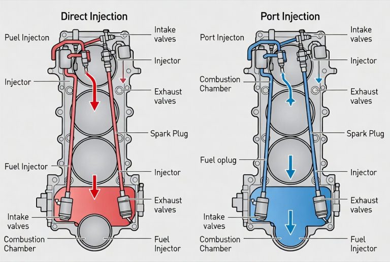 Direct Injection vs Port Injection