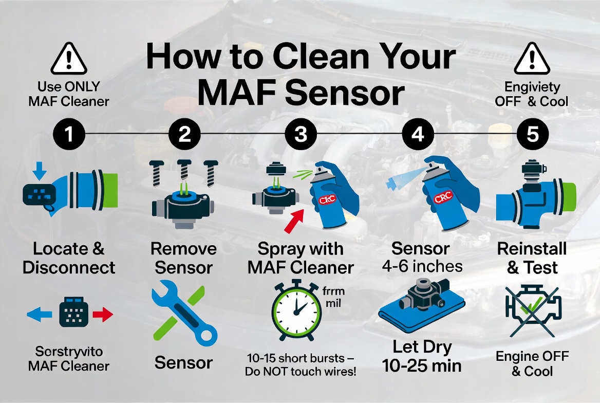 How to Clean a MAF Sensor