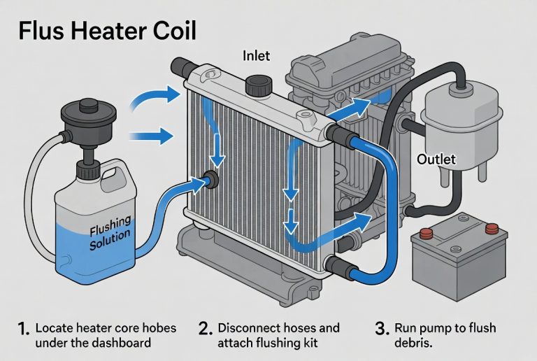 How to Flush a Heater Core