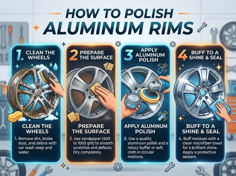 How to Polish Aluminum Rims