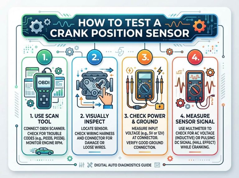 How to Test a Crank Position Sensor