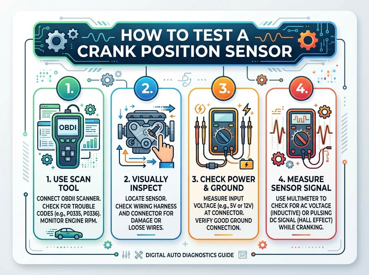 How to Test a Crank Position Sensor