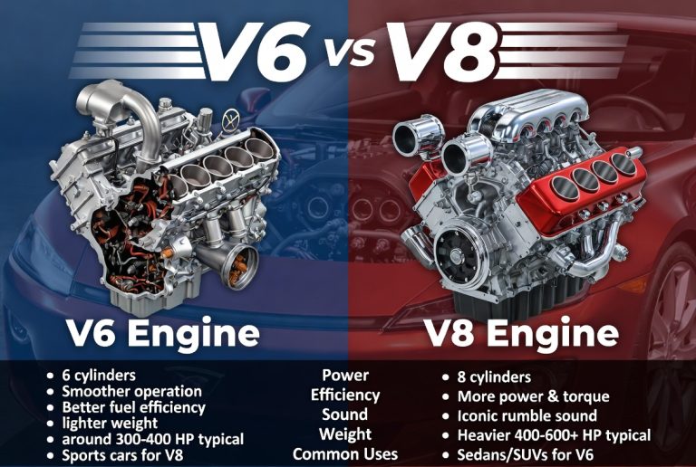 V6 vs V8 Engines