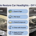 how to restore car headlights
