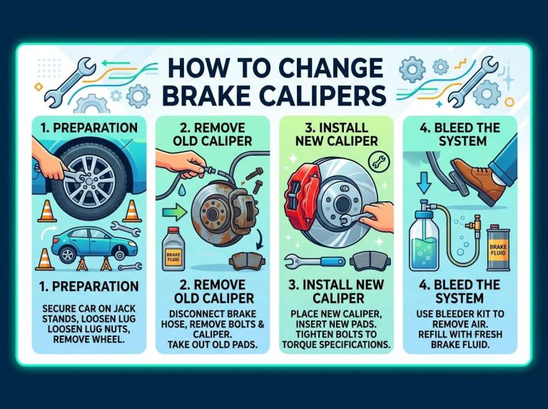 How to Change Brake Calipers