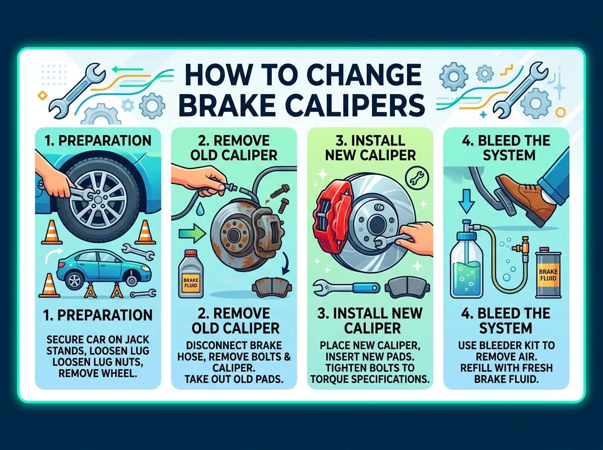 How to Change Brake Calipers