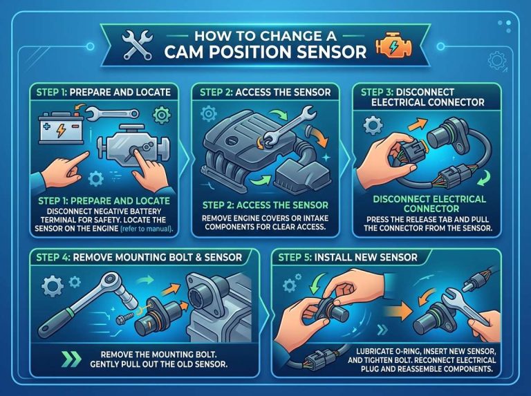 How to Change a Cam Position Sensor
