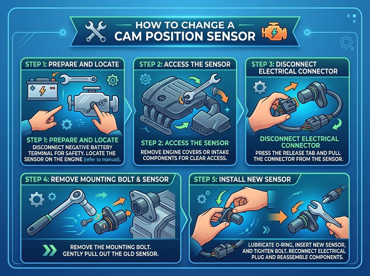 How to Change a Cam Position Sensor
