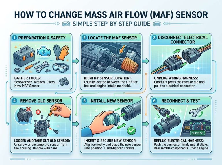 How to Change a Mass Air Flow Sensor