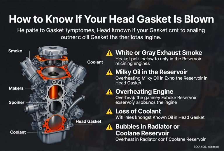 How to Know If Your Head Gasket Is Blown