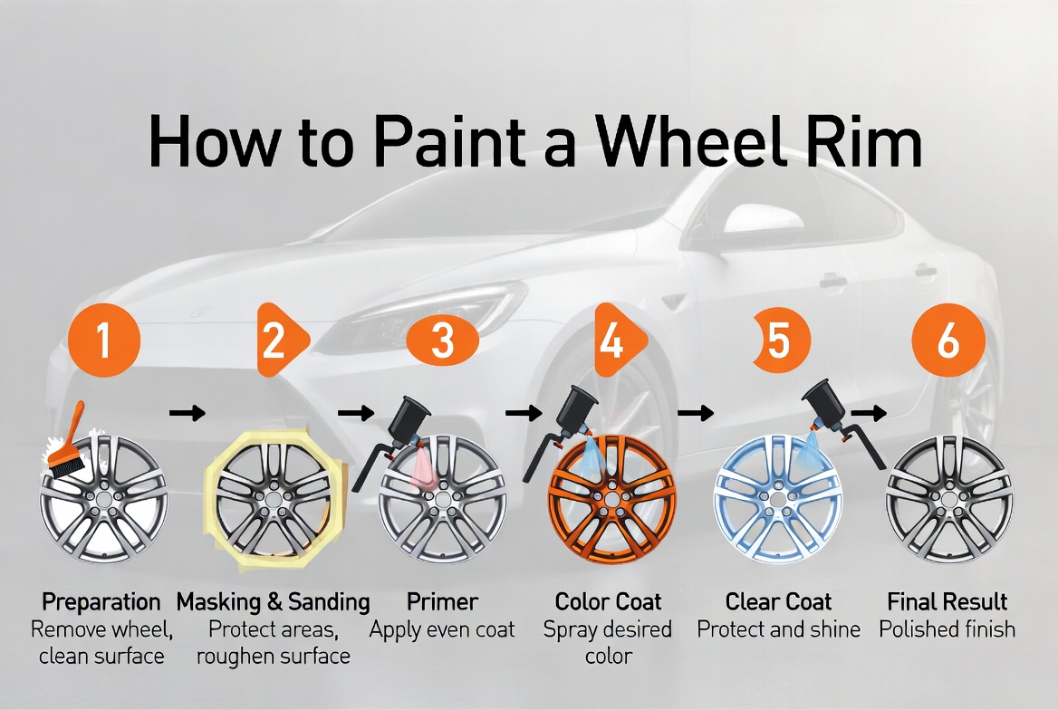 How to Paint a Wheel Rim