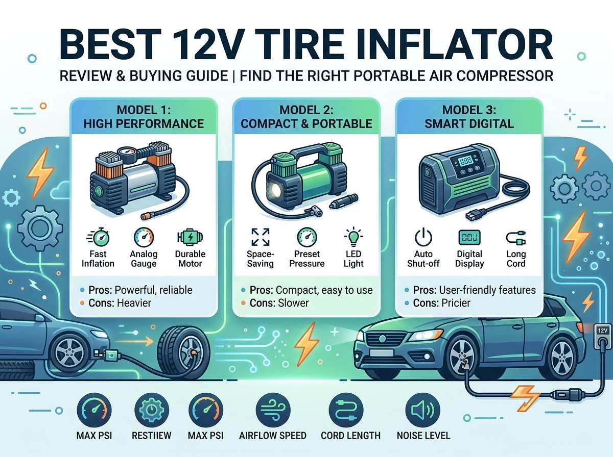 Best 12V Tire Inflator
