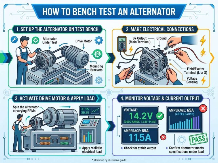 How to Bench Test an Alternator