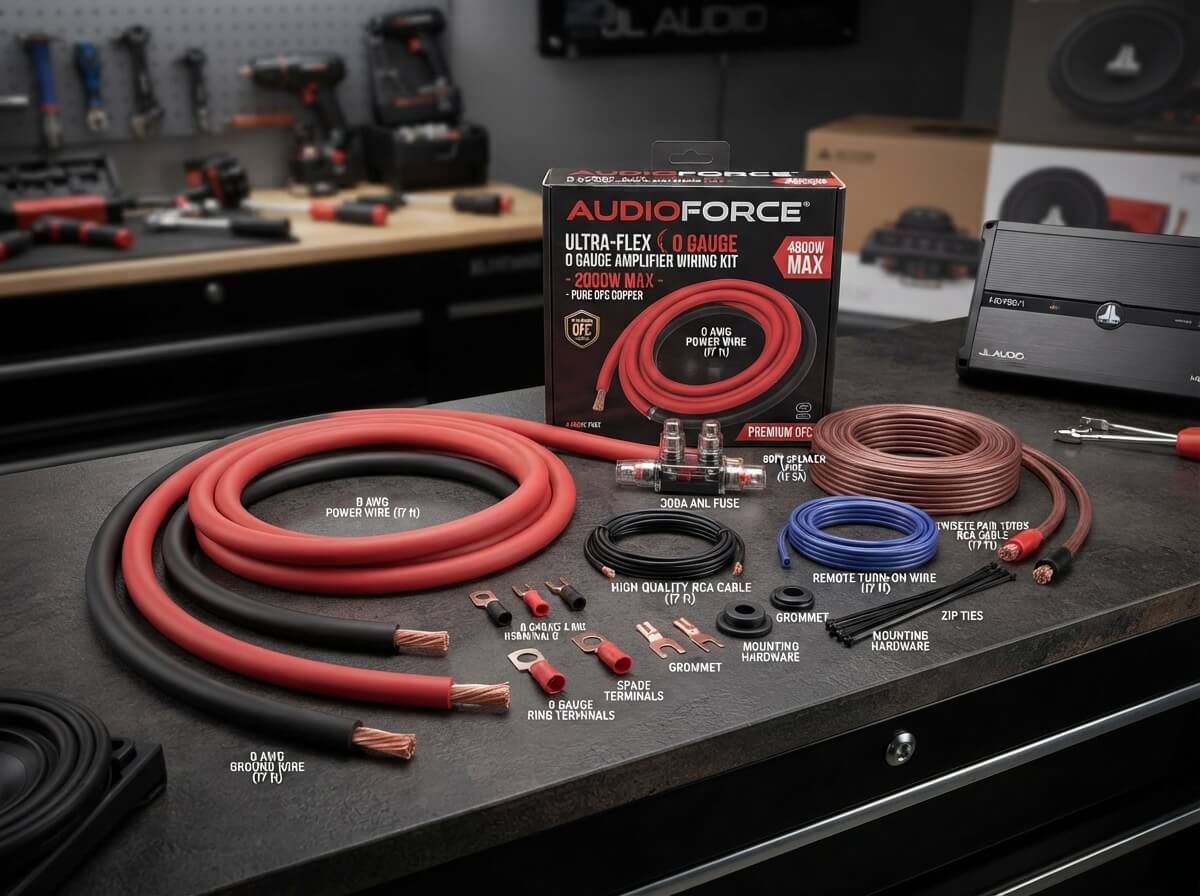 Best 0 Gauge Amp Wiring Kit