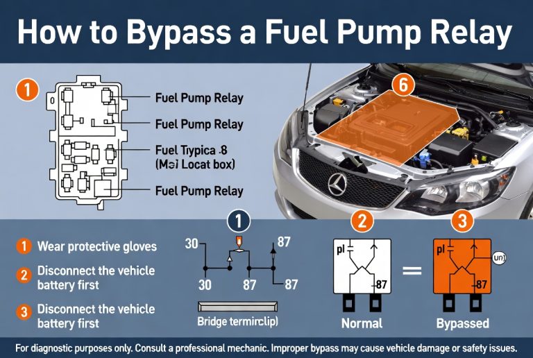 How to Bypass a Fuel Pump Relay