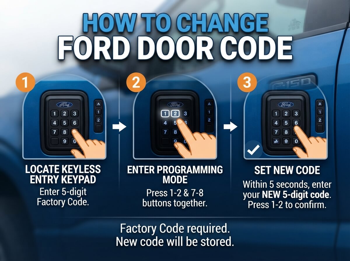 How to Change Ford Door Code
