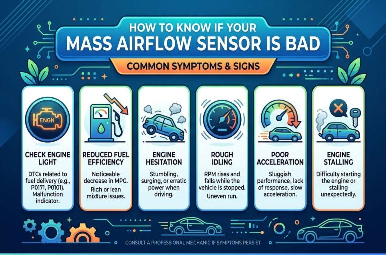 How to Know If Your Mass Airflow Sensor Is Bad