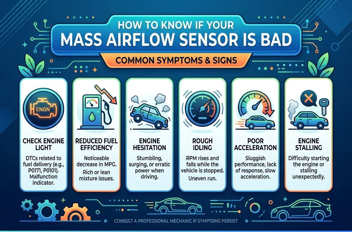 How to Know If Your Mass Airflow Sensor Is Bad