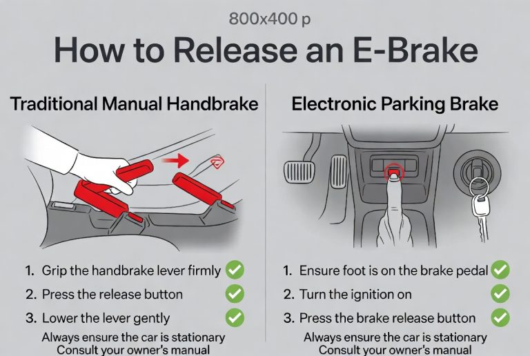 How to Release an E-Brake