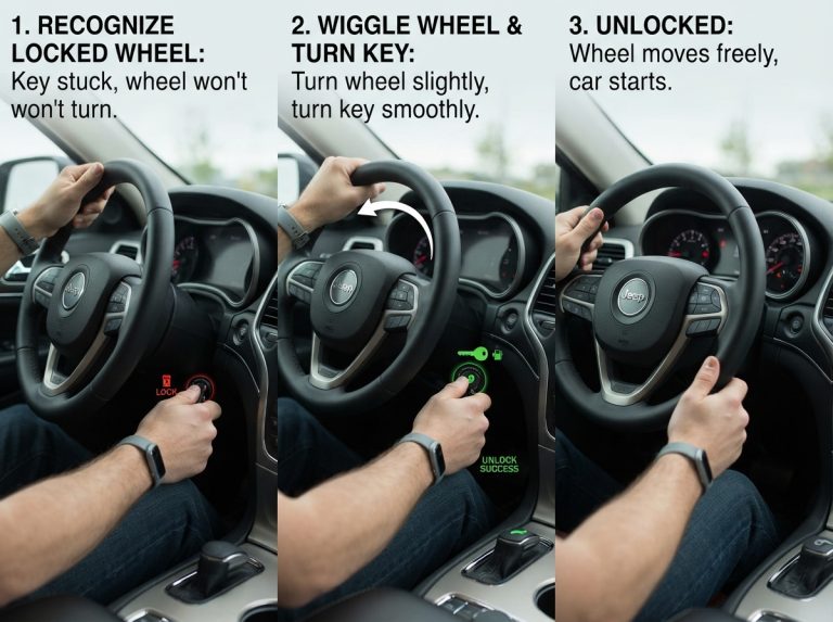 How to Unlock Your Steering Column