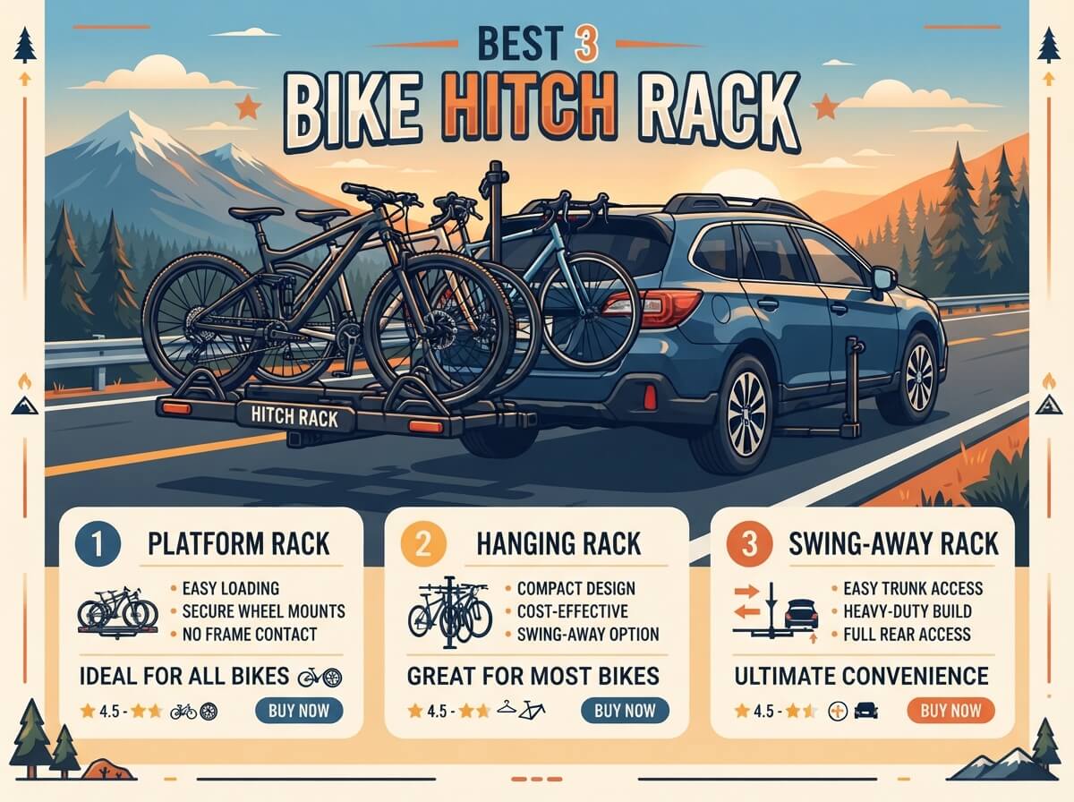 best 3 bike hitch rack