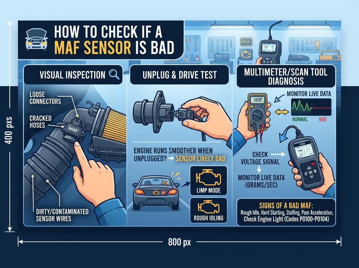 How to Check If Your MAF Sensor Is Bad