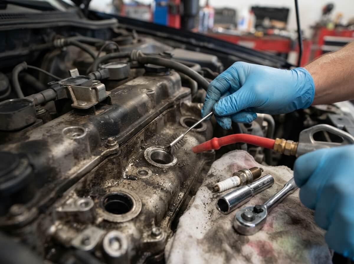 How to Clean Spark Plug Holes