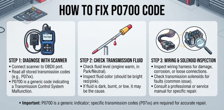 How to Fix P0700 Code