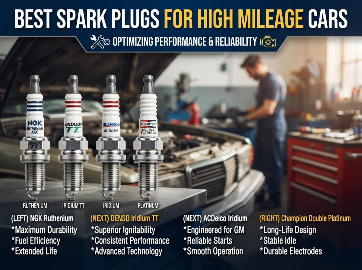 best spark plugs for high mileage cars