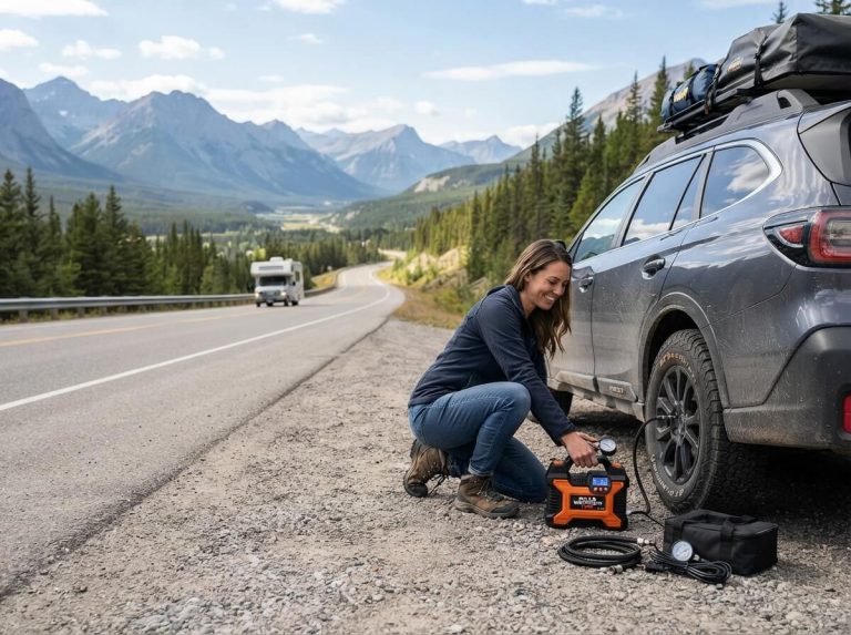 best tire inflator for road trips
